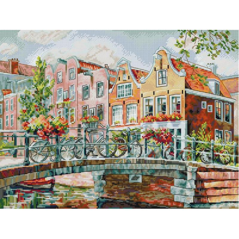 Amsterdam Canals Scenic Patter - Home Textiles Discount recensie en prijs