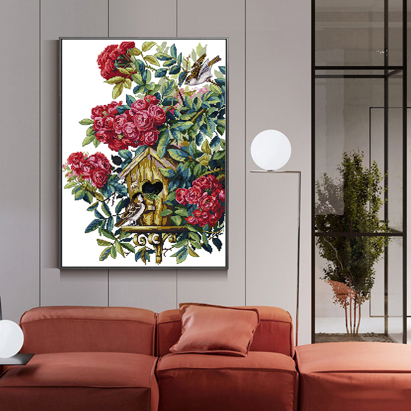 Bird's Home DIY Flower and Bir - Home Textiles Discount recensie en prijs