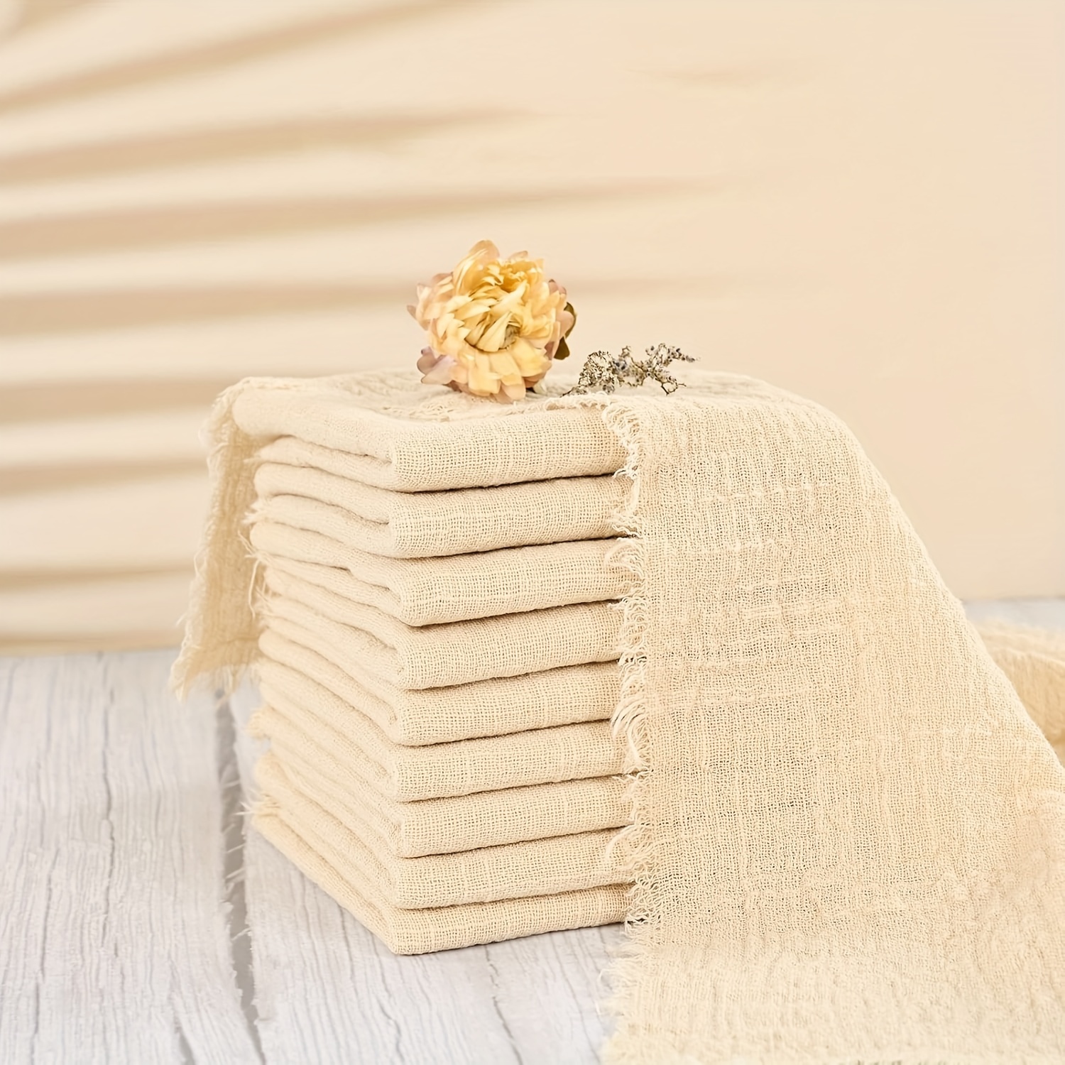 50pcs 100% Cotton Square Cloth - Home Textiles Uk recensie en prijs
