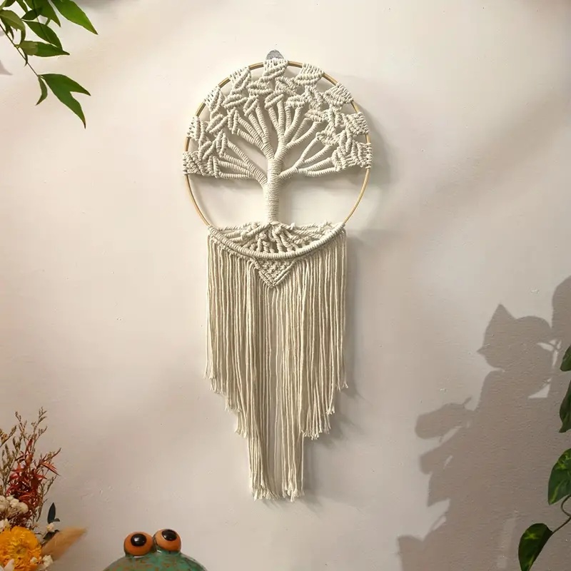 Tree of Life Macrame Wall Hang - Home Textiles Discount recensie en prijs