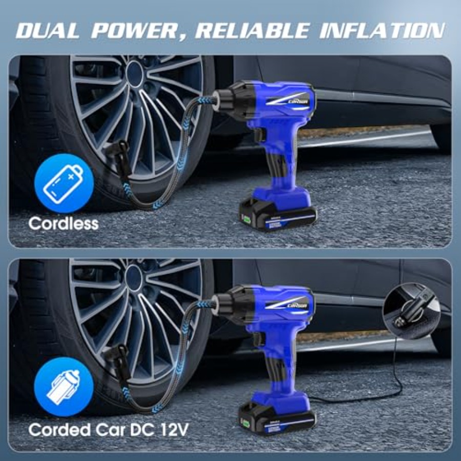 Tire Inflator Portable Air Com - P & C Home Textiles Usa recensie en prijs