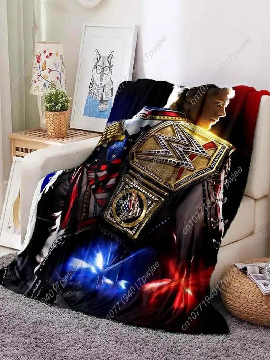 WWE Logo Flannel Throw Blanket - Home Textiles Throw recensie en prijs