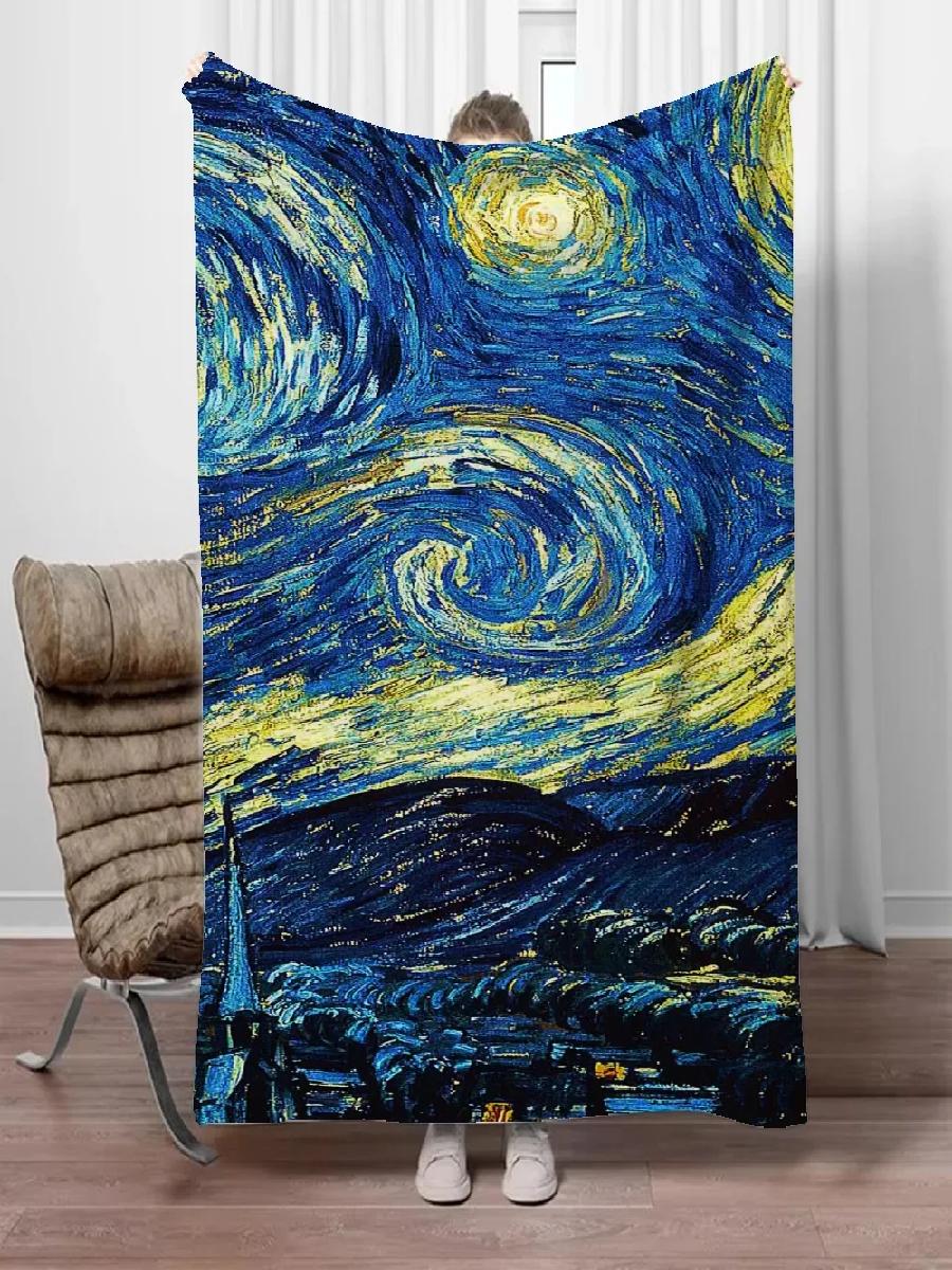 Van Gogh Boho Throw Blanket fo - Home Textiles Throw recensie en prijs