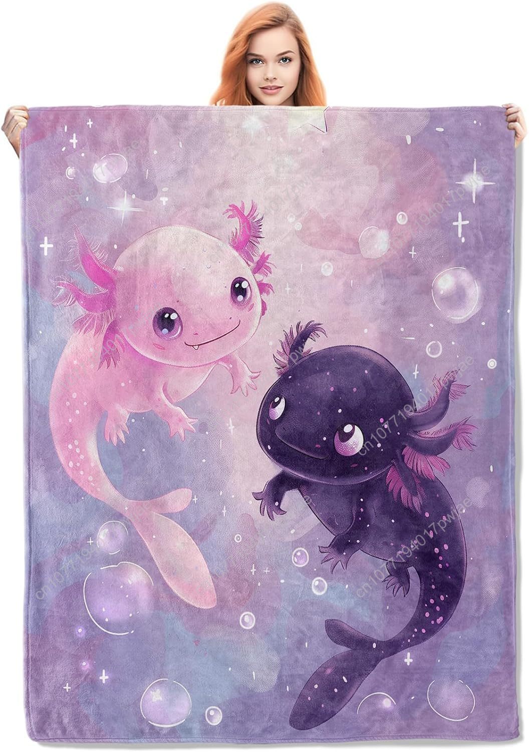 Axolotl Blanket Cute Axolotls  - Home Textiles Throw recensie en prijs