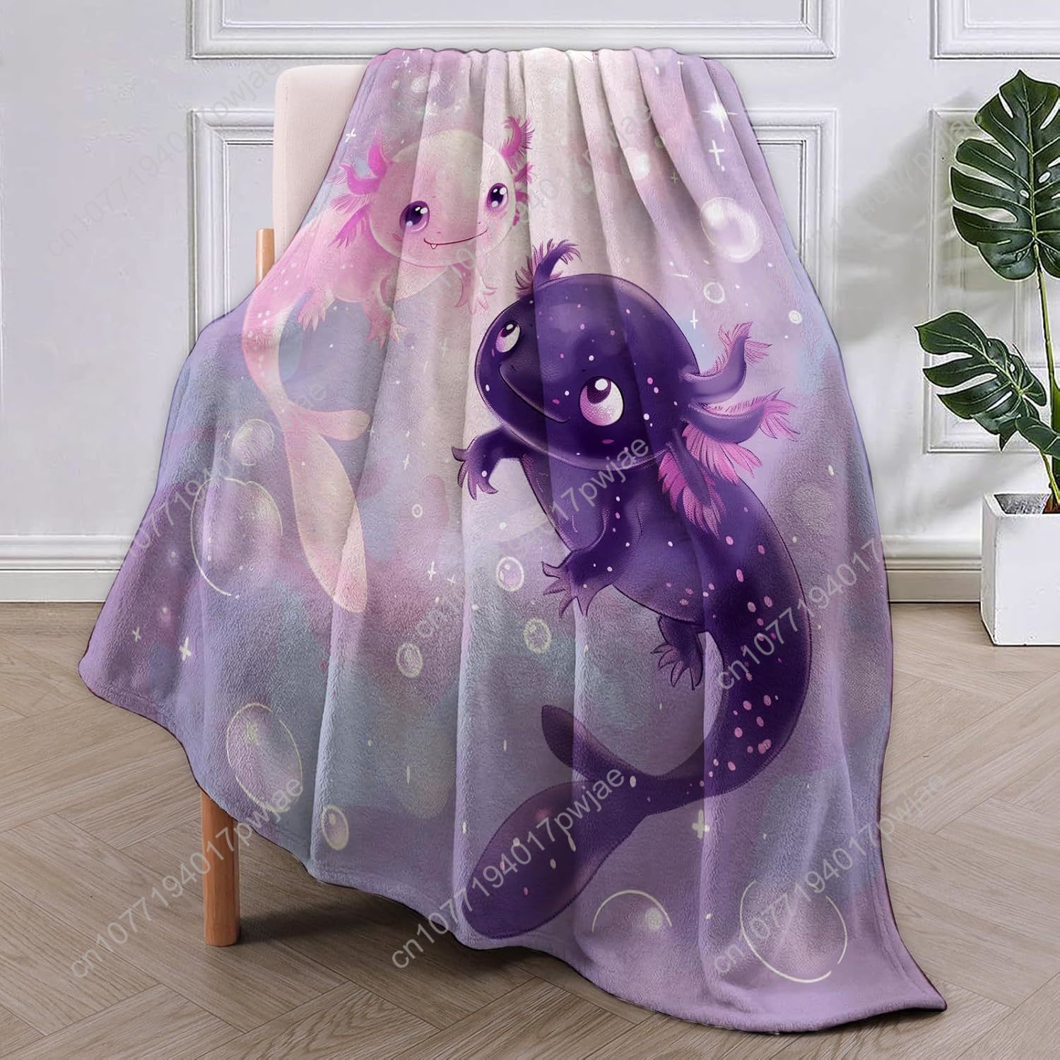Axolotl Blanket Cute Axolotls  - Home Textiles Throw recensie en prijs