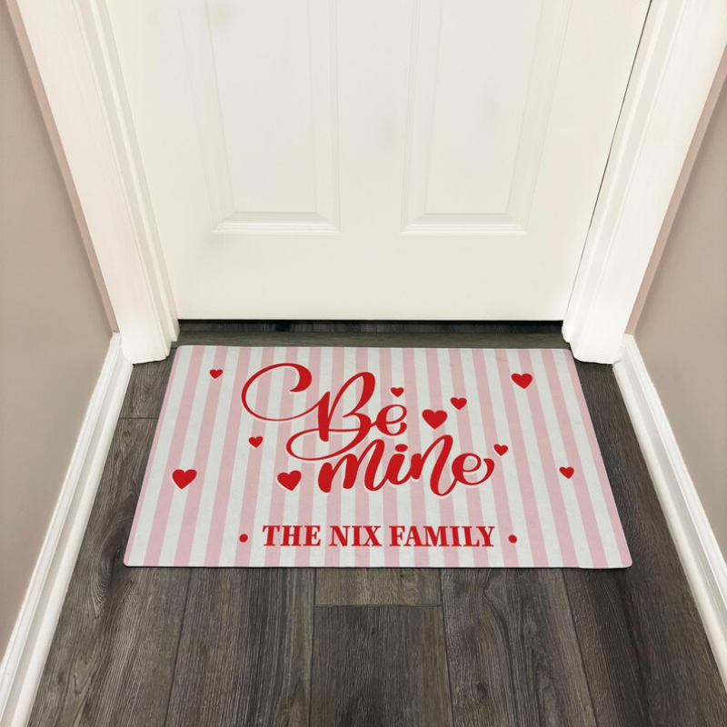 Personalized Valentine Doormat - Home Textiles Today Logo recensie en prijs
