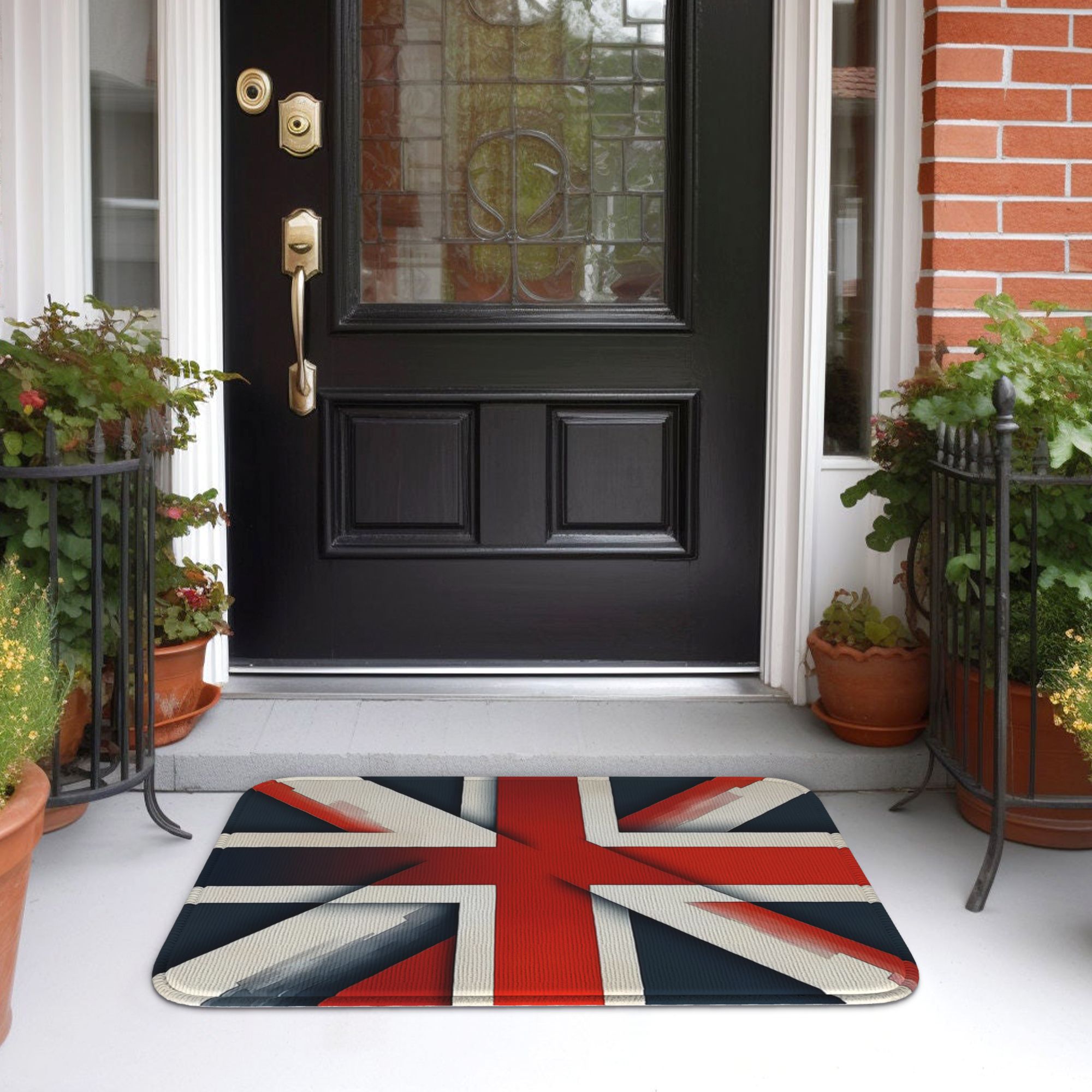 Funky Union Jack UK  flag Door - Home Textiles Uk recensie en prijs