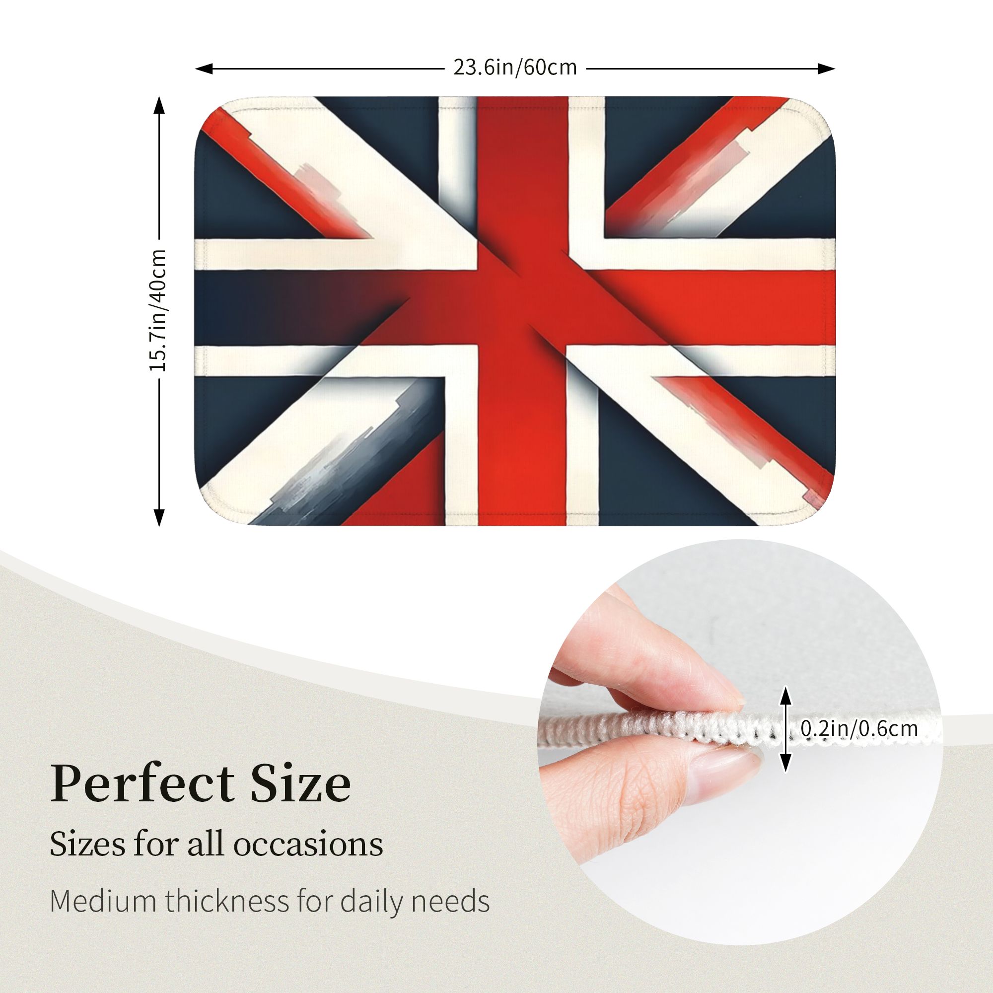Funky Union Jack UK  flag Door - Home Textiles Uk recensie en prijs