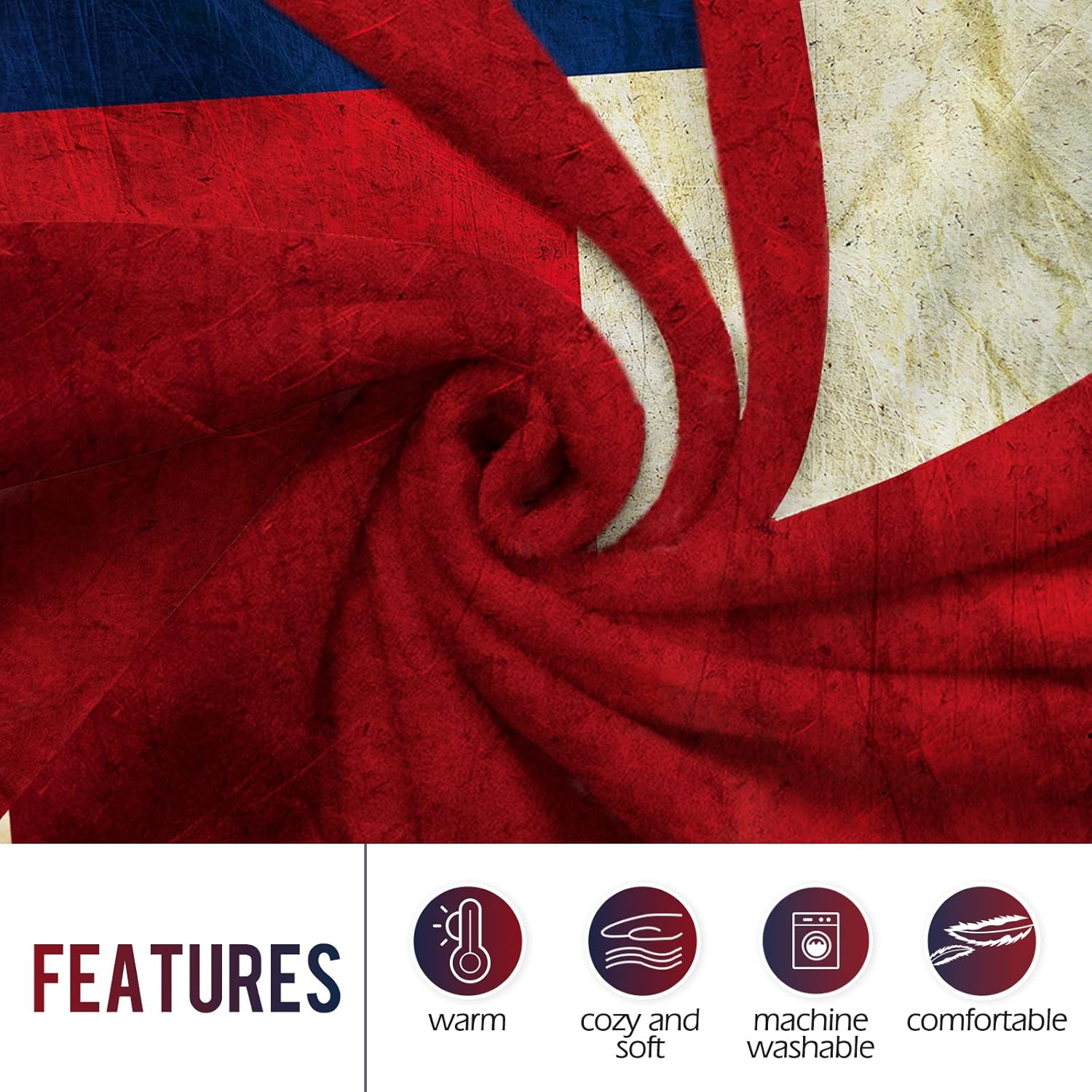 Levens Texas Flag Throw Blanke - Home Textiles Throw recensie en prijs