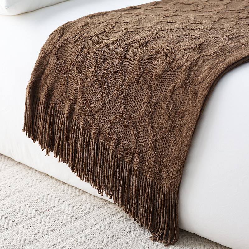 Nordic Knit Bed Runner  Soft T - Home Textiles Throw recensie en prijs