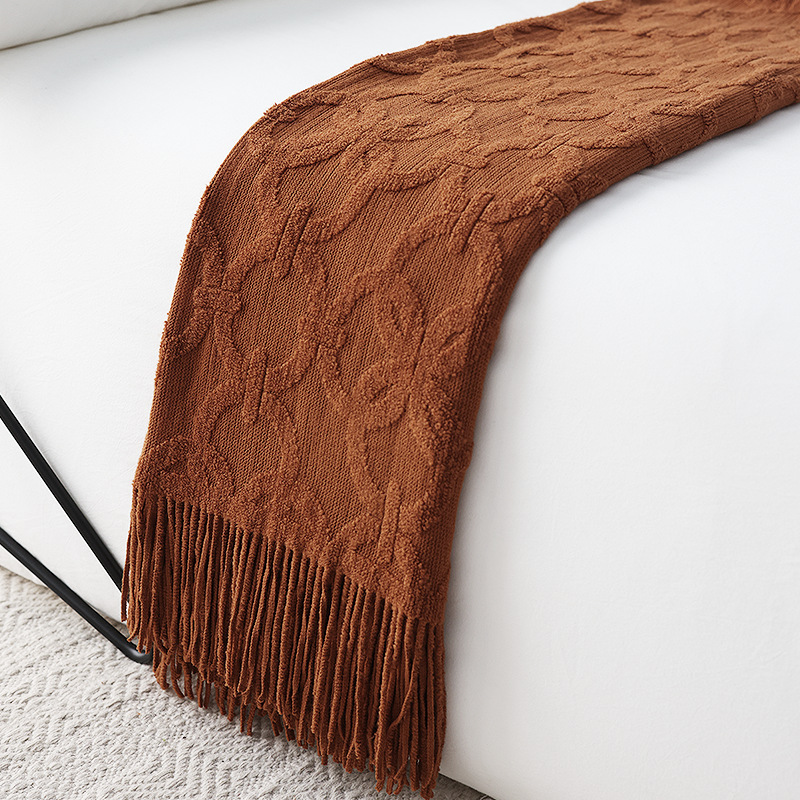 Nordic Knit Bed Runner  Soft T - Home Textiles Throw recensie en prijs