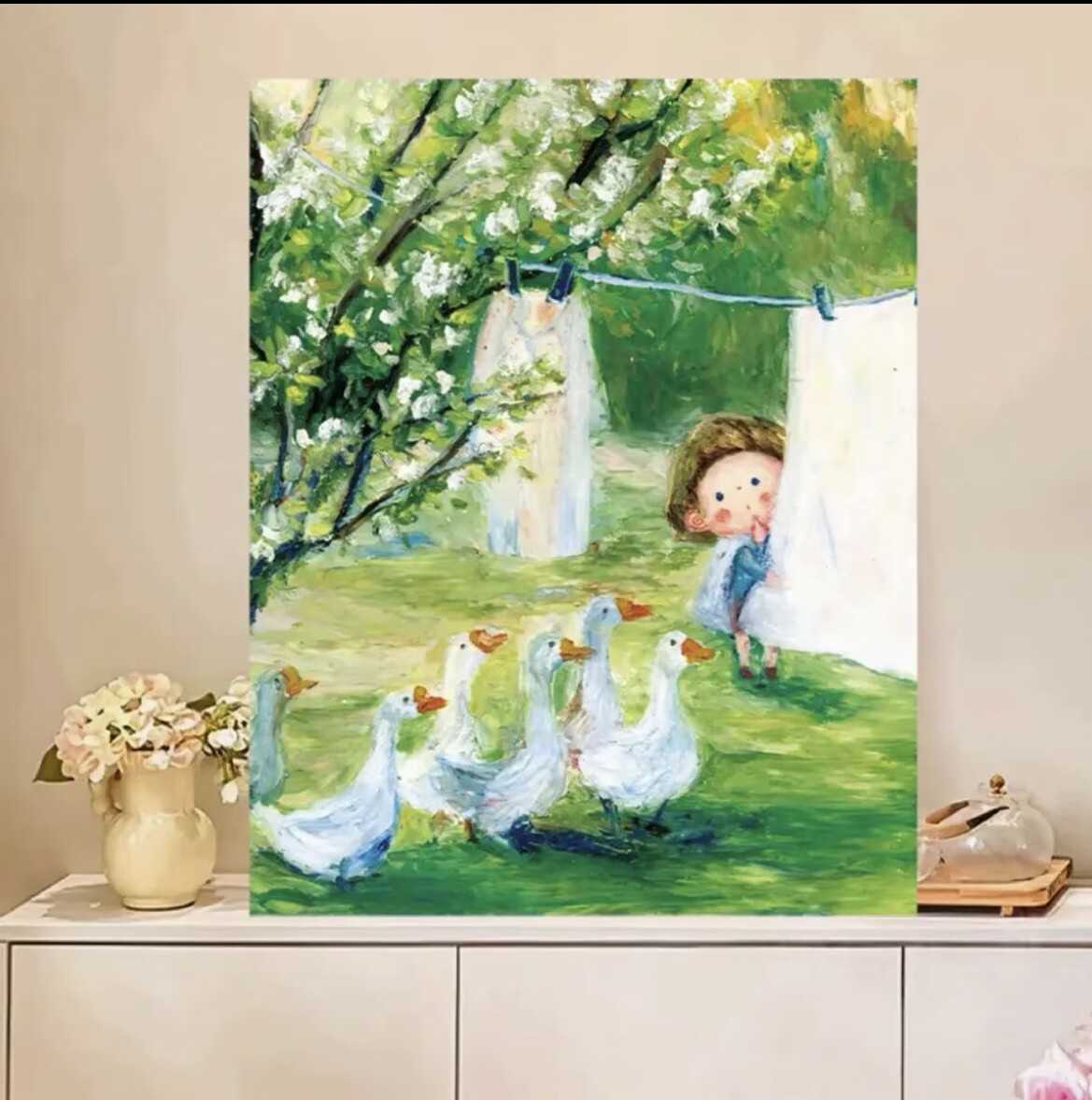 9CT 14ct Childhood Ducks Print - Home Textiles Discount recensie en prijs