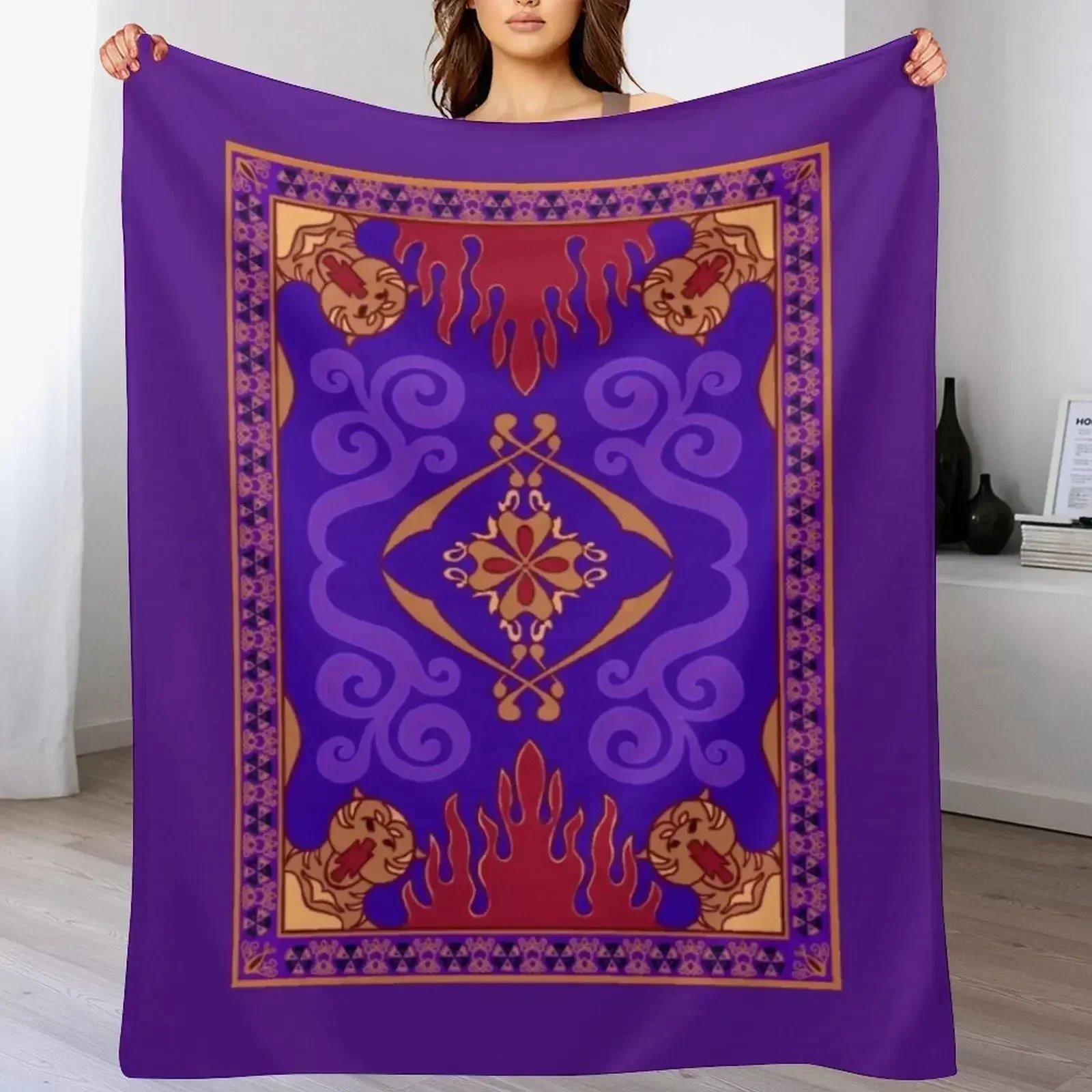 Aladdin  Magic Carpet Throw Bl - Home Textiles Throw recensie en prijs