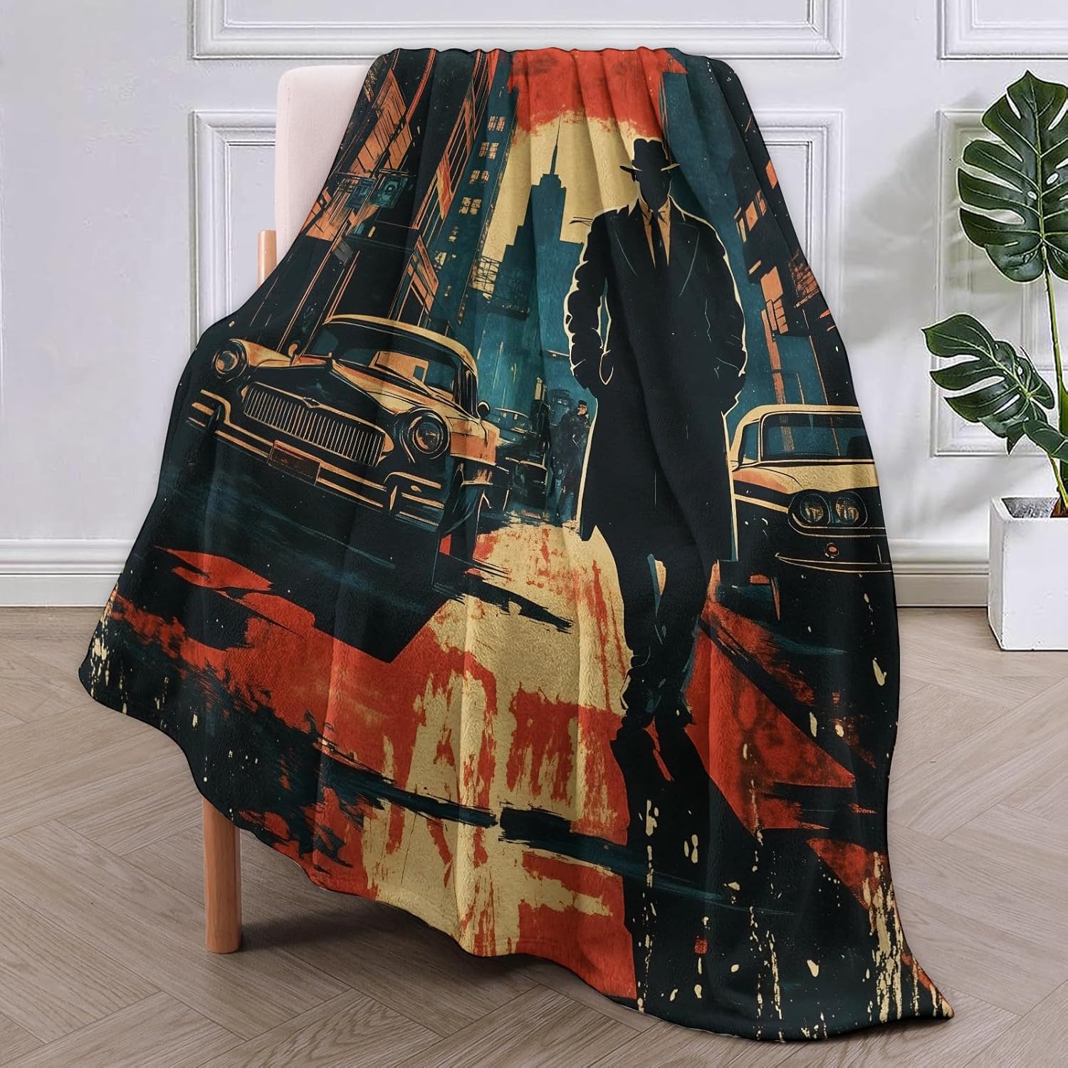 Noir Detective Blanket Gifts f - Home Textiles Throw recensie en prijs