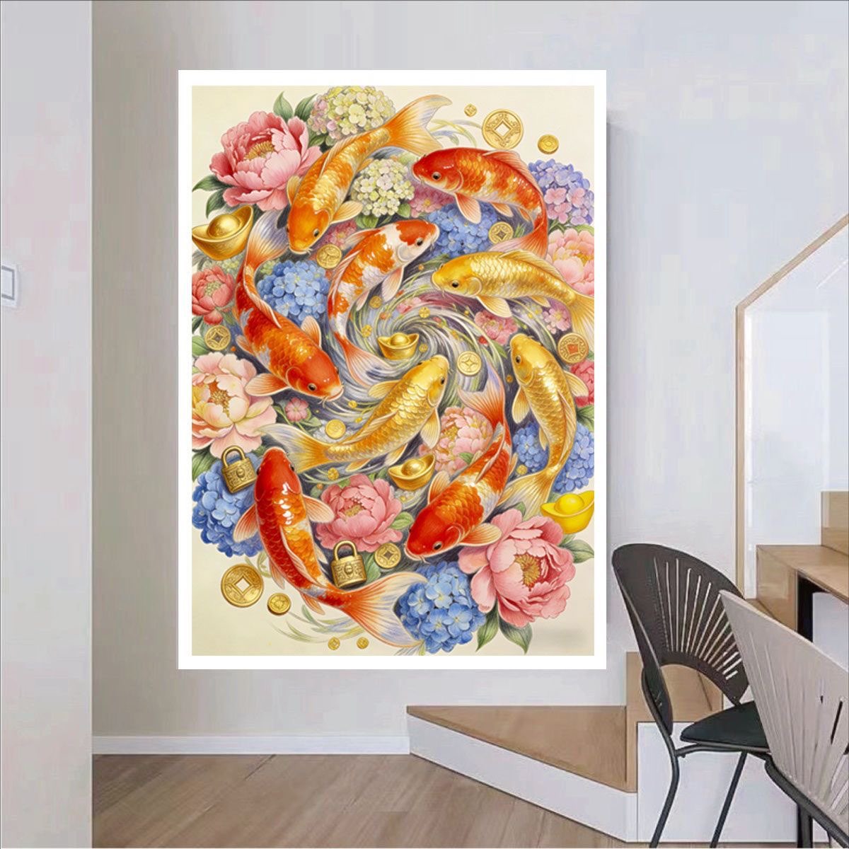 Goldfish 9CT 11CT Embroidery D - Home Textiles Discount recensie en prijs