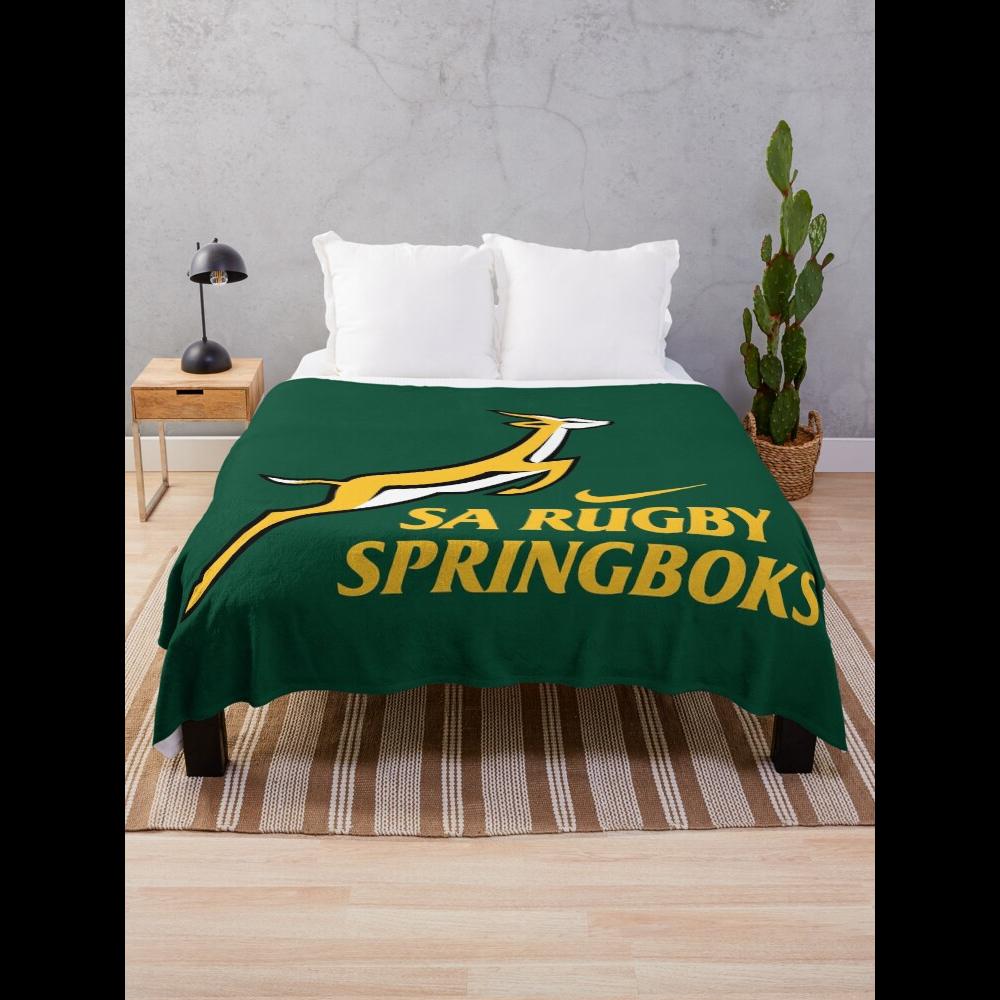 Springbok Rugby Throw Blanket  - Home Textiles Throw recensie en prijs