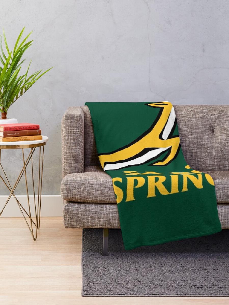 Springbok Rugby Throw Blanket  - Home Textiles Throw recensie en prijs